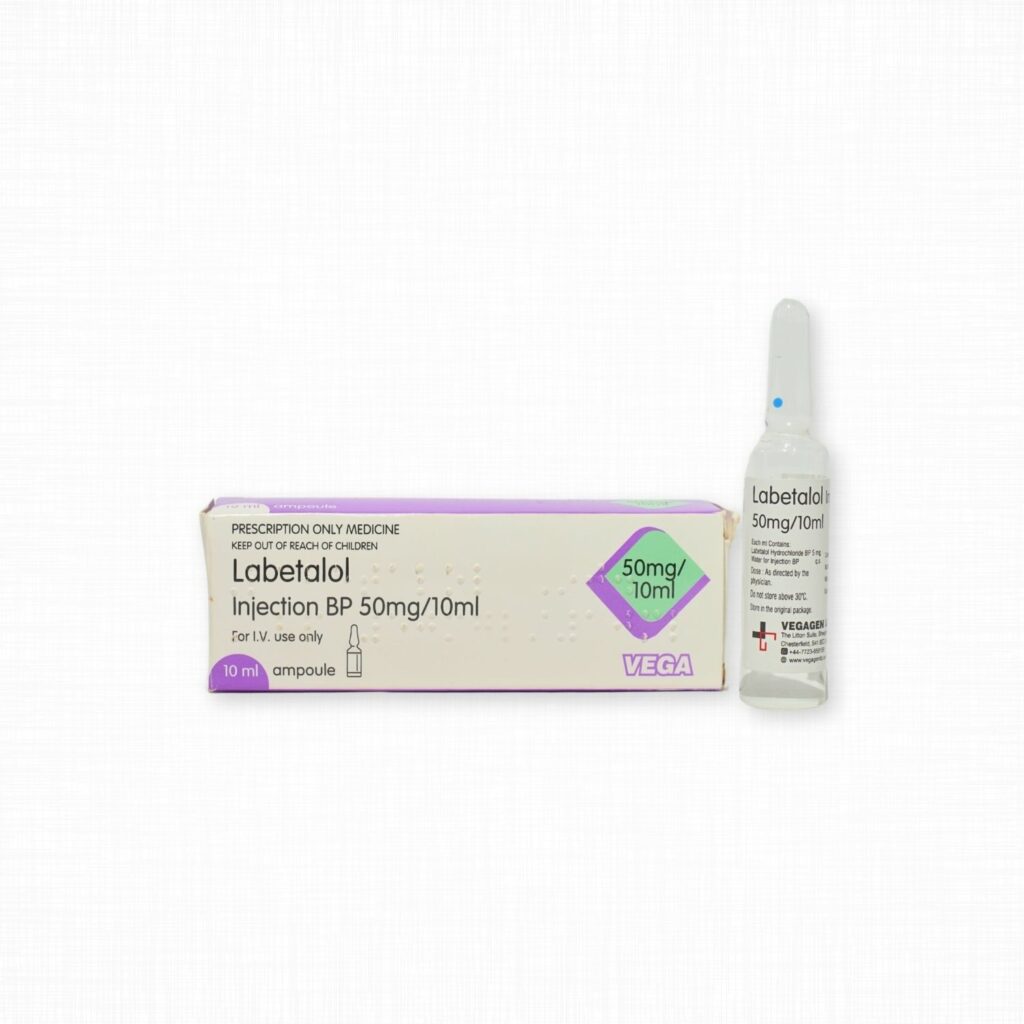 Labetalol Injection 20mg/4ml/Amp | Scab Pharmacy Limited