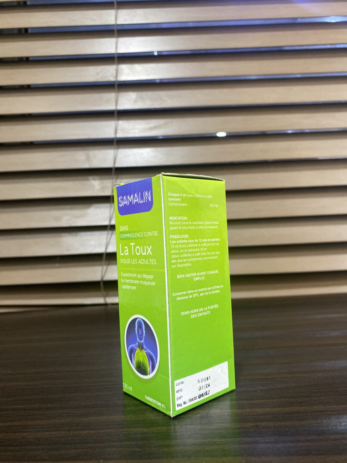 Samalin Samalin Adult Non-Drowsy Syrup - Scab Pharmacy Limited