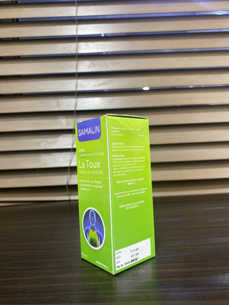 Samalin Samalin Adult Non-Drowsy Syrup - Scab Pharmacy Limited