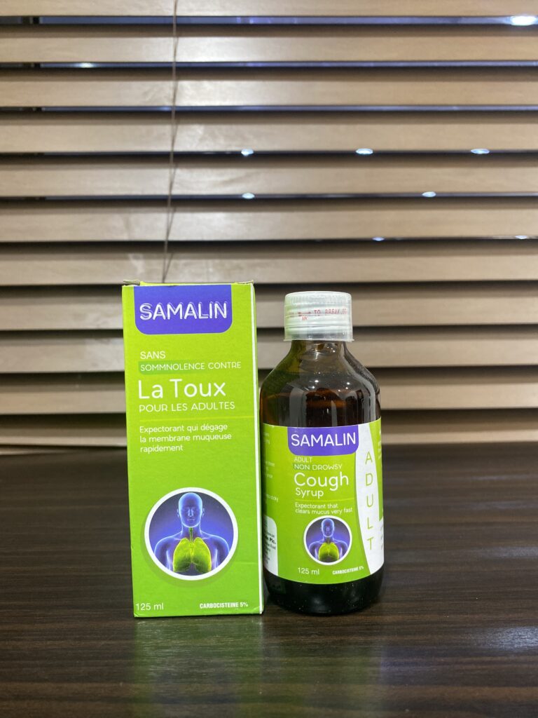 Samalin Samalin Adult Non-Drowsy Syrup - Scab Pharmacy Limited