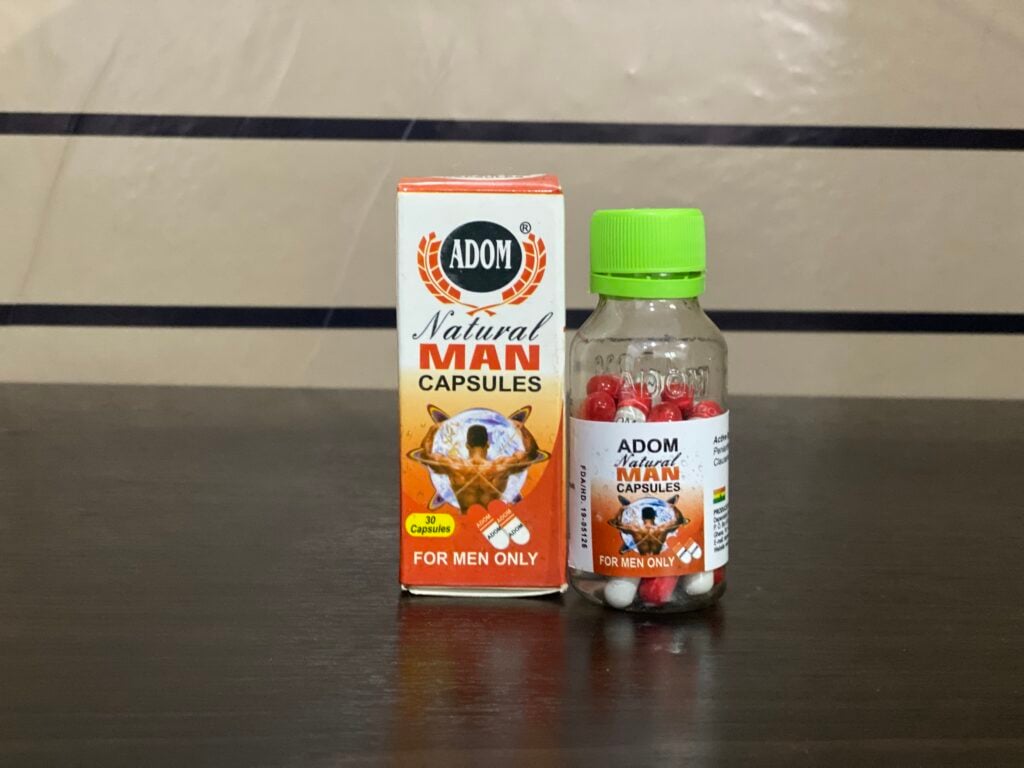 Adom Natural Man Capsule - Scab Pharmacy Limited