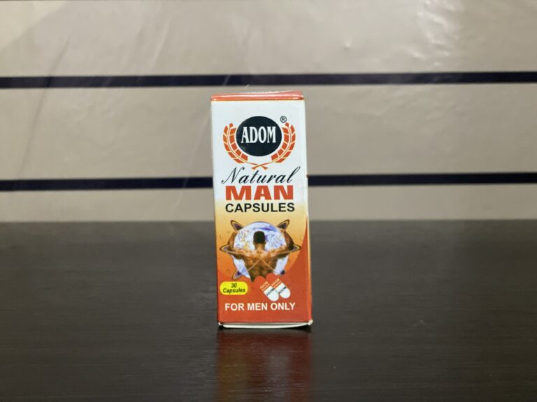 Adom Natural Man Capsule - Scab Pharmacy Limited