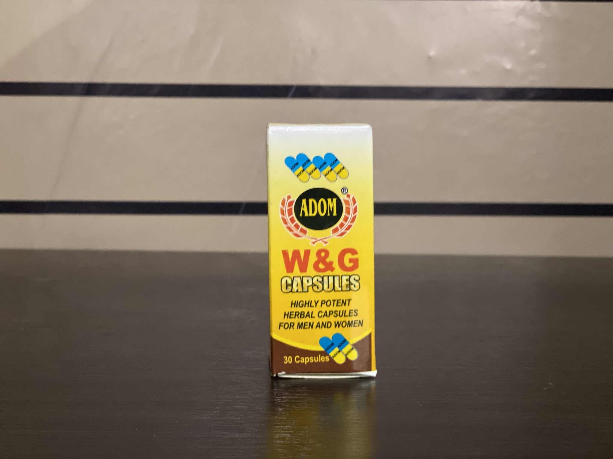 Adom W&G Capsule - Scab Pharmacy Limited