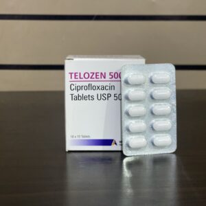 Telozen 500mg -Ciprofloxacin 10"s