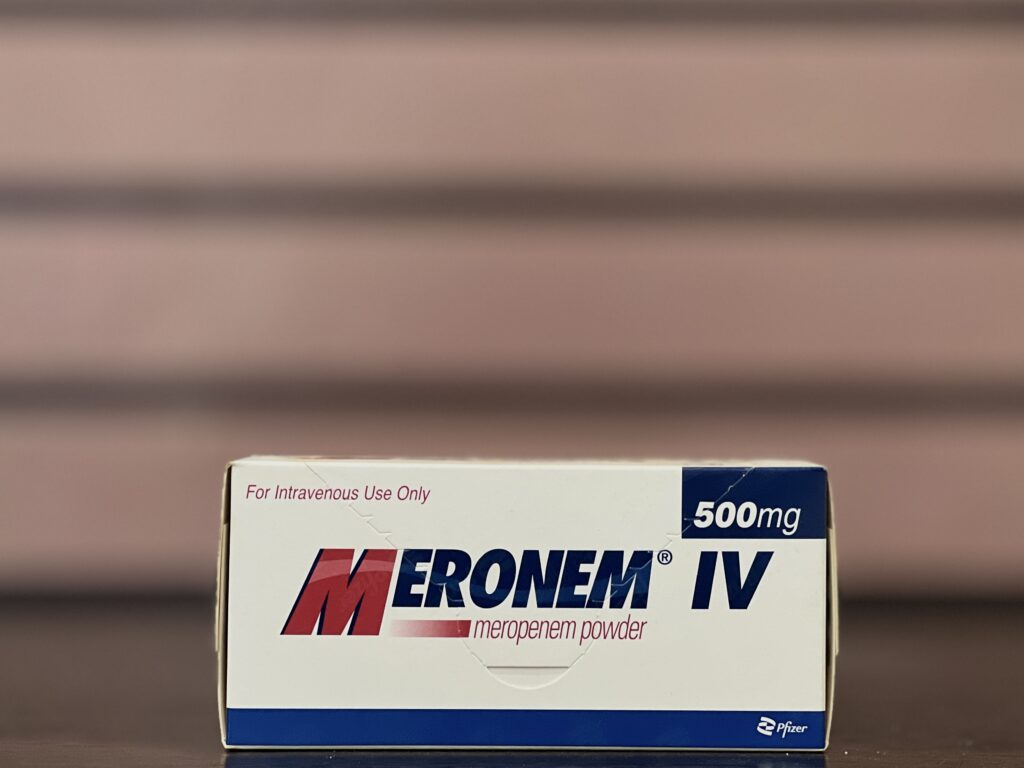 Meronem [Meropenem] Injection - Scab Pharmacy Limited