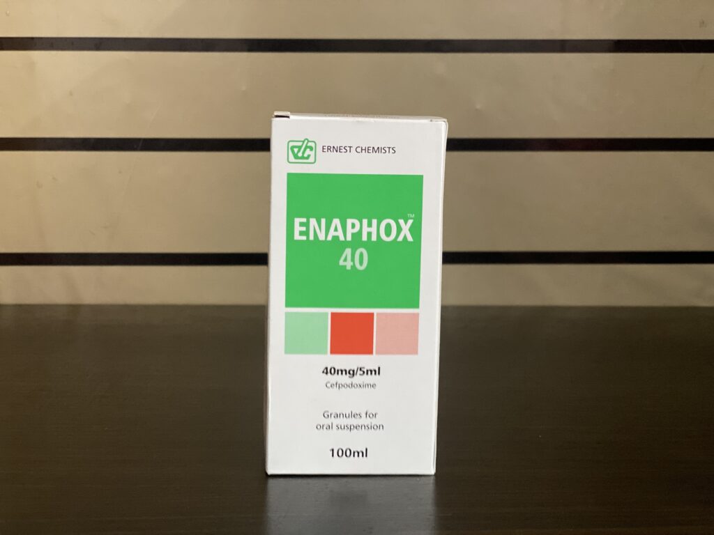 Enaphox Suspension 100ml - Scab Pharmacy Limited