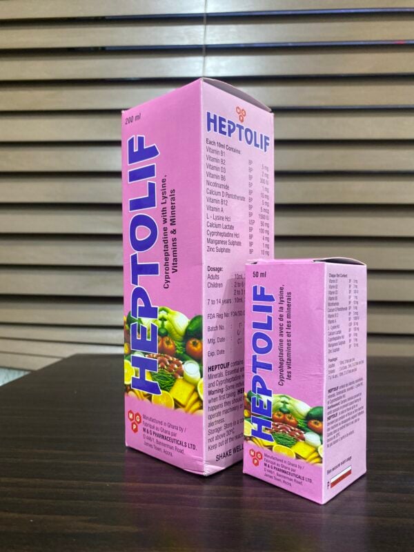Heptolif 200ml Syrup - Image 3
