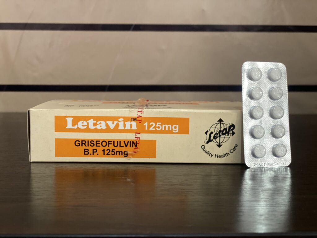 Griseofulvin Tablet [Letavin] - Scab Pharmacy Limited
