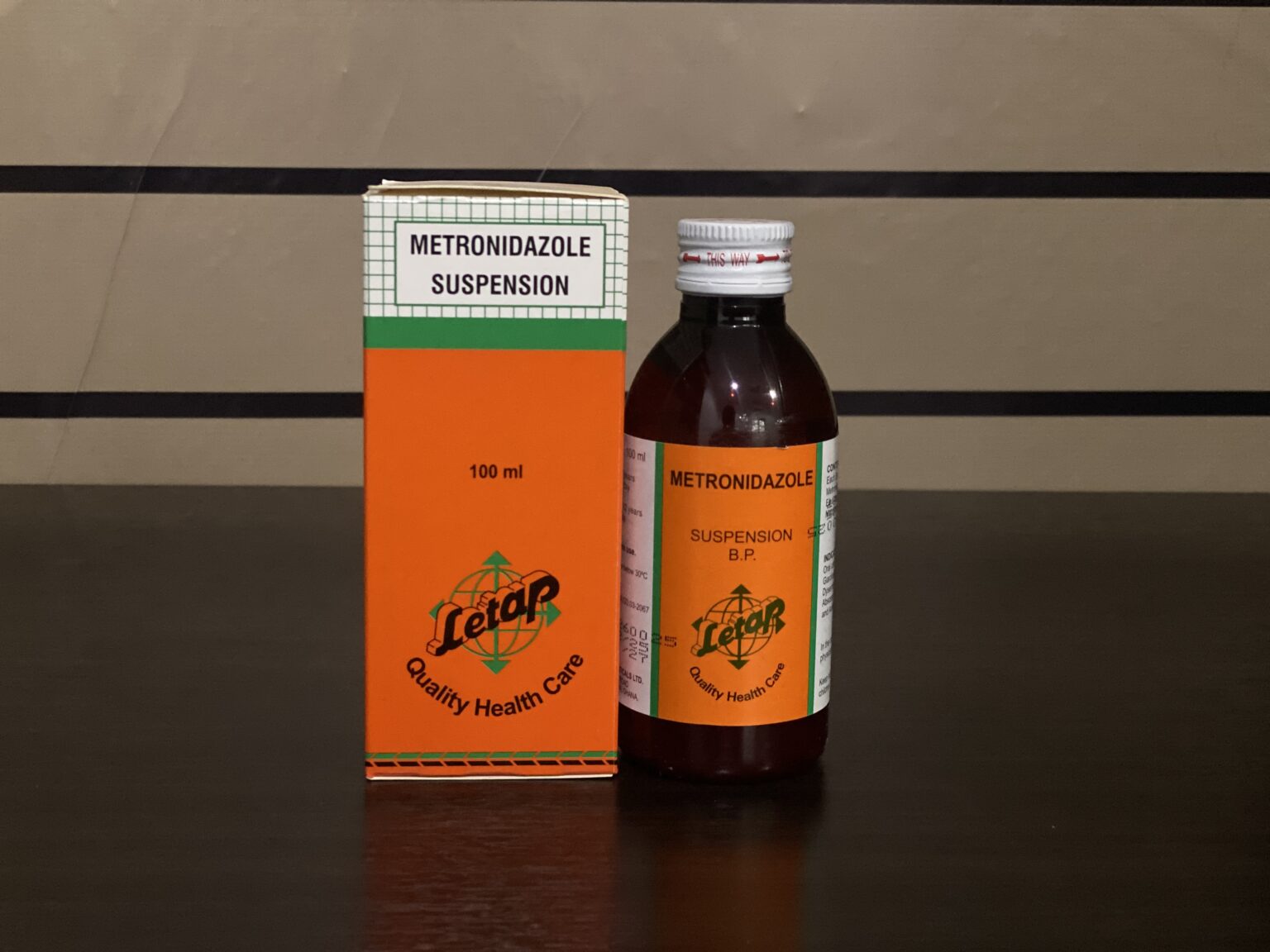 Metronidazole Suspension [Letap] - Scab Pharmacy Limited