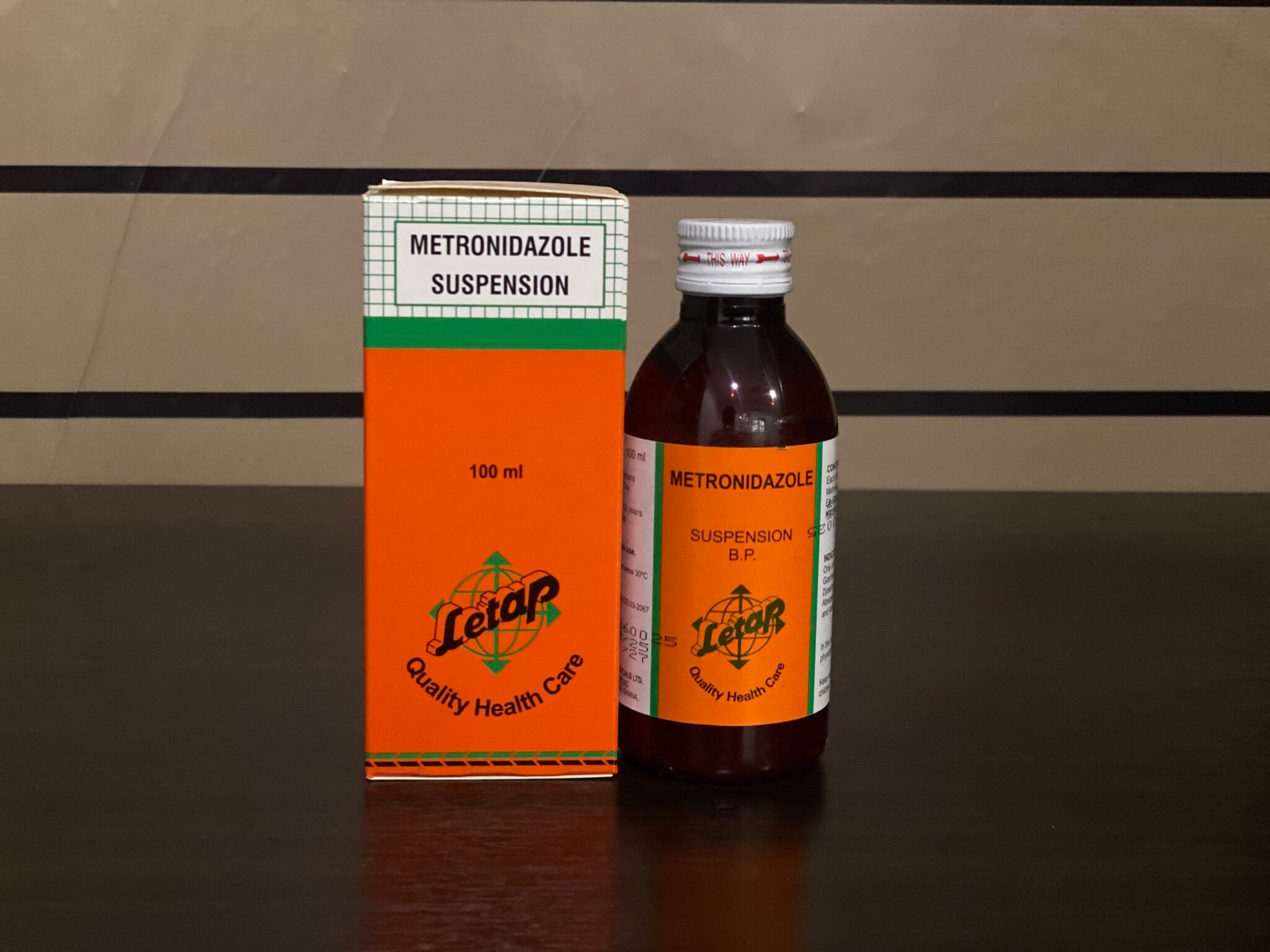 Metronidazole Suspension [Letap] - Scab Pharmacy Limited