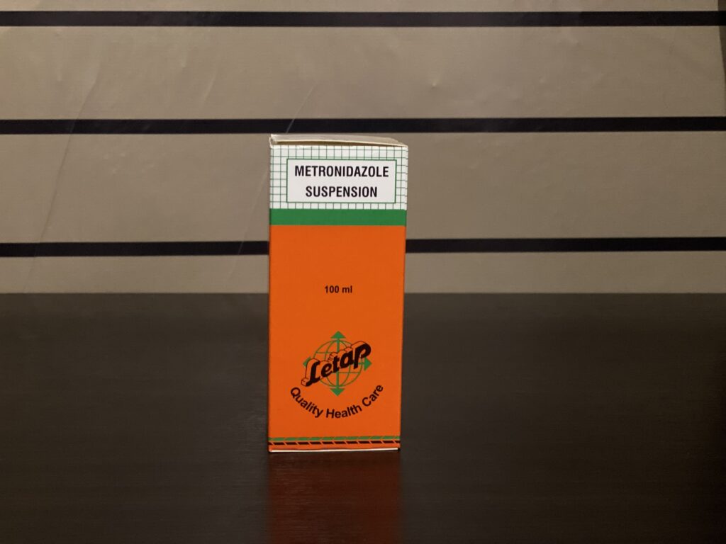 Metronidazole Suspension [Letap] - Scab Pharmacy Limited