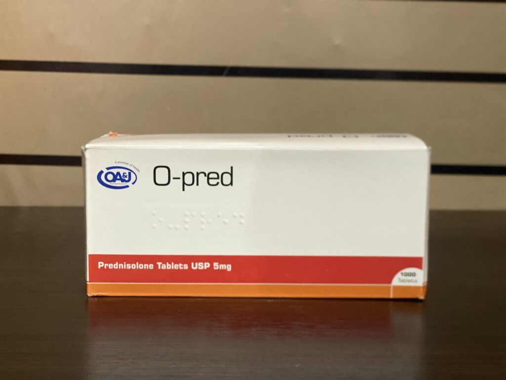 Prednisolone [O-Pred] 5mg - Scab Pharmacy Limited