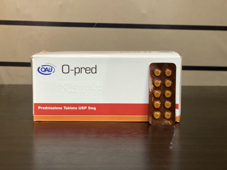 Prednisolone [O-Pred] 5mg - Scab Pharmacy Limited