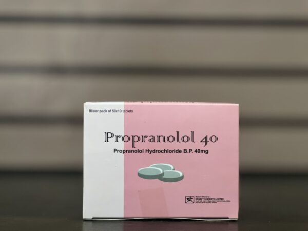 propranolol ecl 40mg/blist