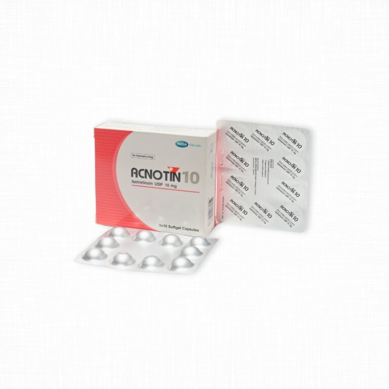 Acnotin [Isotretinoin]10mg Capsules - Scab Pharmacy Limited