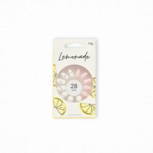 Lemonade Millennial Pink Nails 28pk