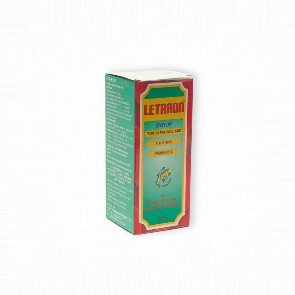 Letaron Syr Iron [III] Polymaltose - Scab Pharmacy Limited