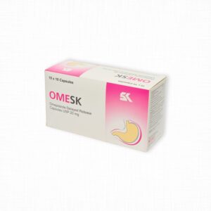 Omesk Tab 20mg  Omeprazole /blister