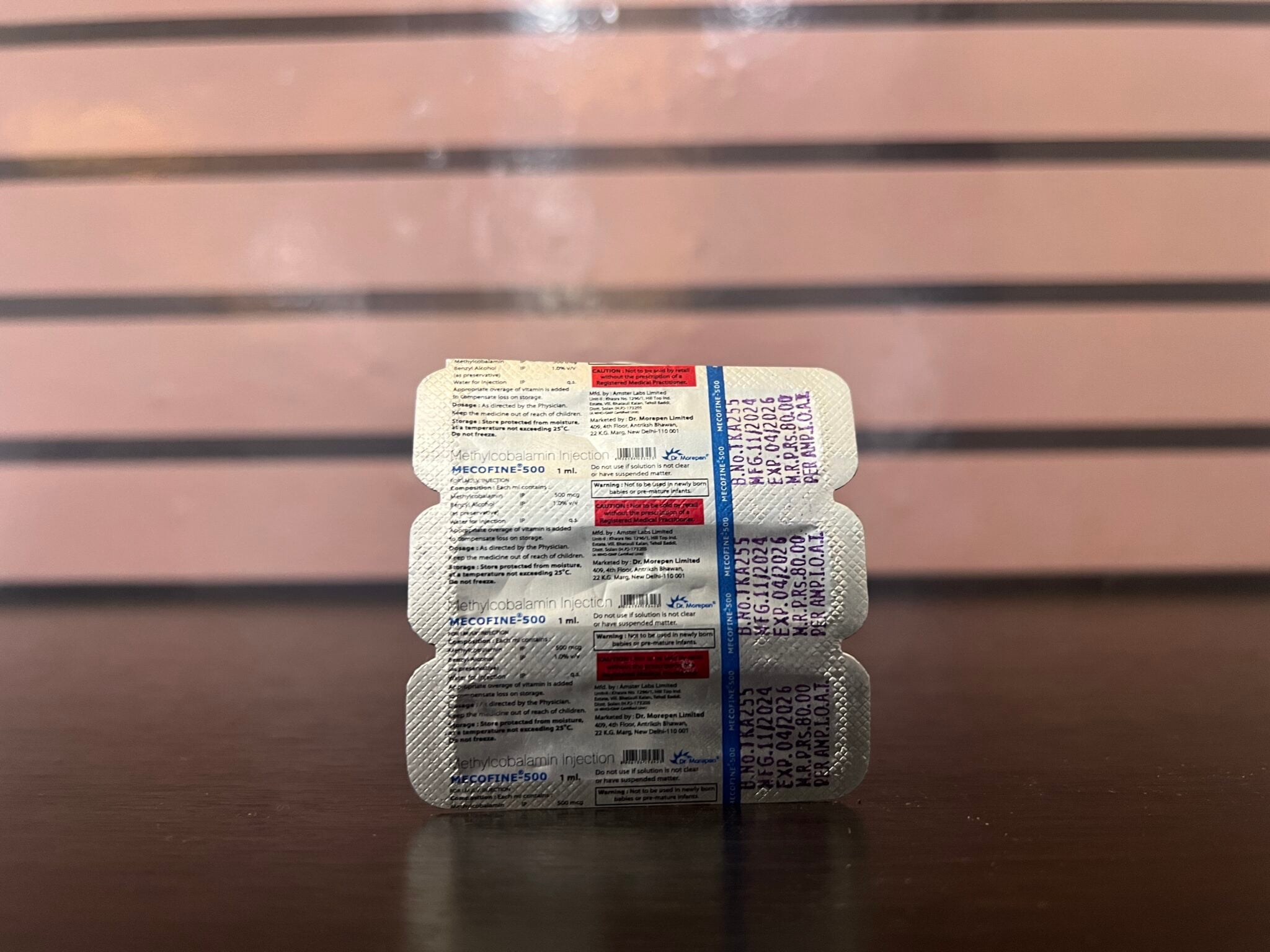 Vitamin B12 [Mecobalamin] Injection - Scab Pharmacy Limited