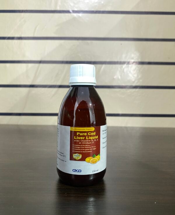 Pure Cod Liver Syrup [GKD] 150ml: - Image 4