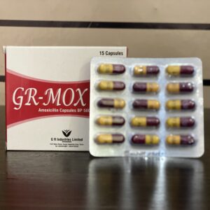 Amoxicillin 500 mg Capsules [GR Mox ]15’s