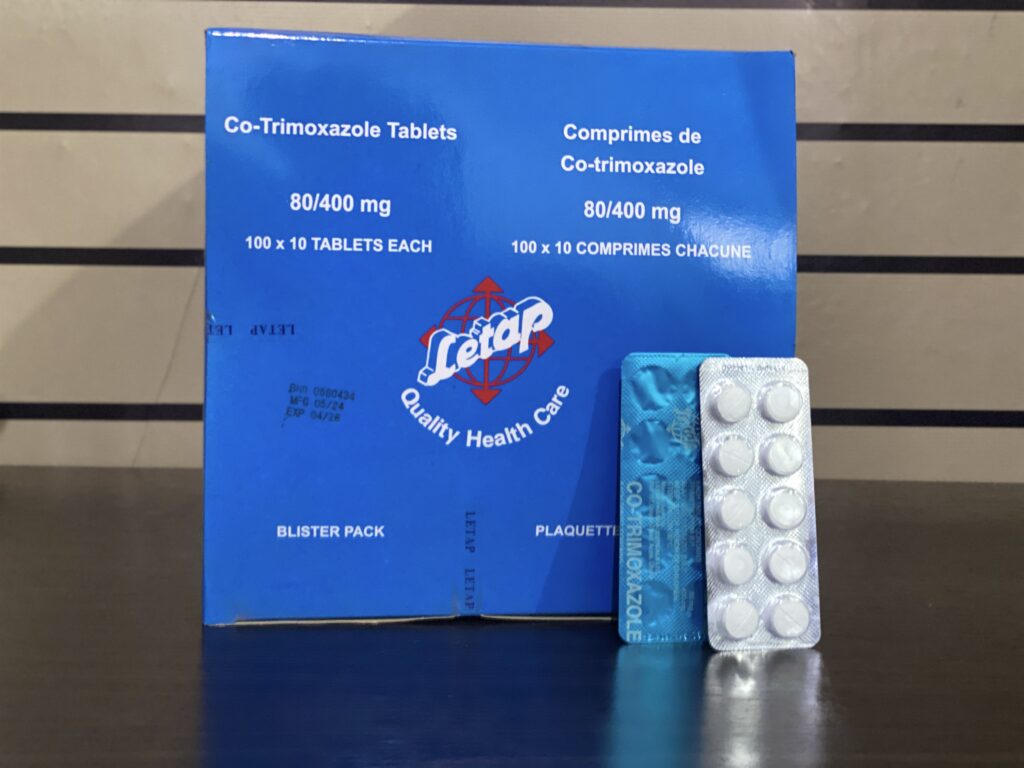 Co-Trimoxazole Tablets 80/400mg [Letap] – Scab Pharmacy Limited