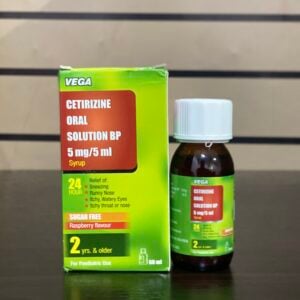 Cetrizine 5mg/5ml Oral Solution 