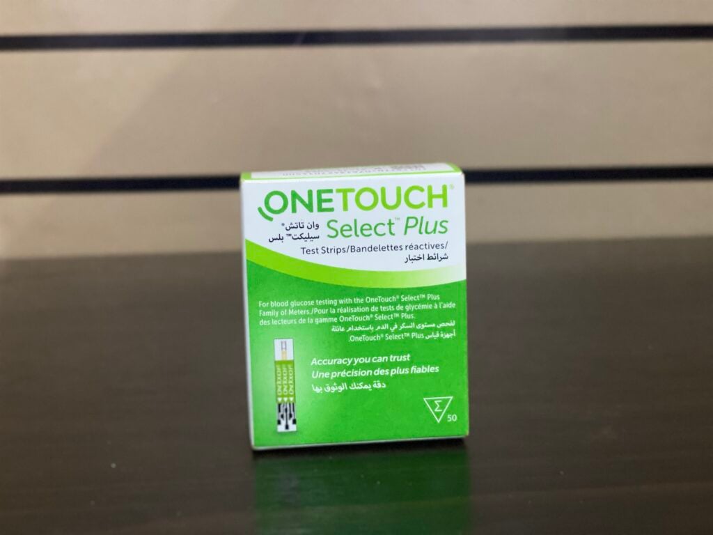 One Touch Select Plus Strips - Scab Pharmacy Limited