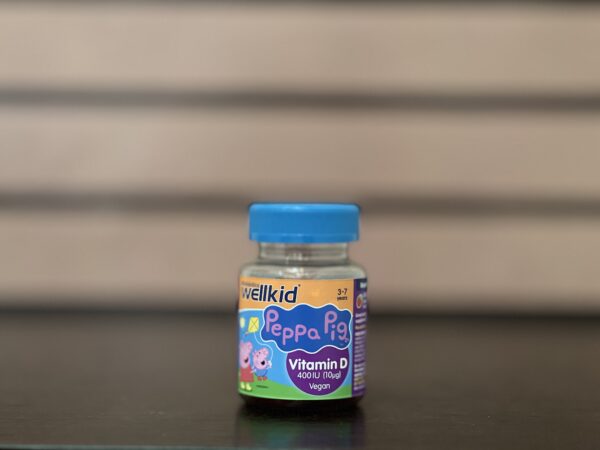 wellkid peppa pig vitamin d 400iu jellies 30's