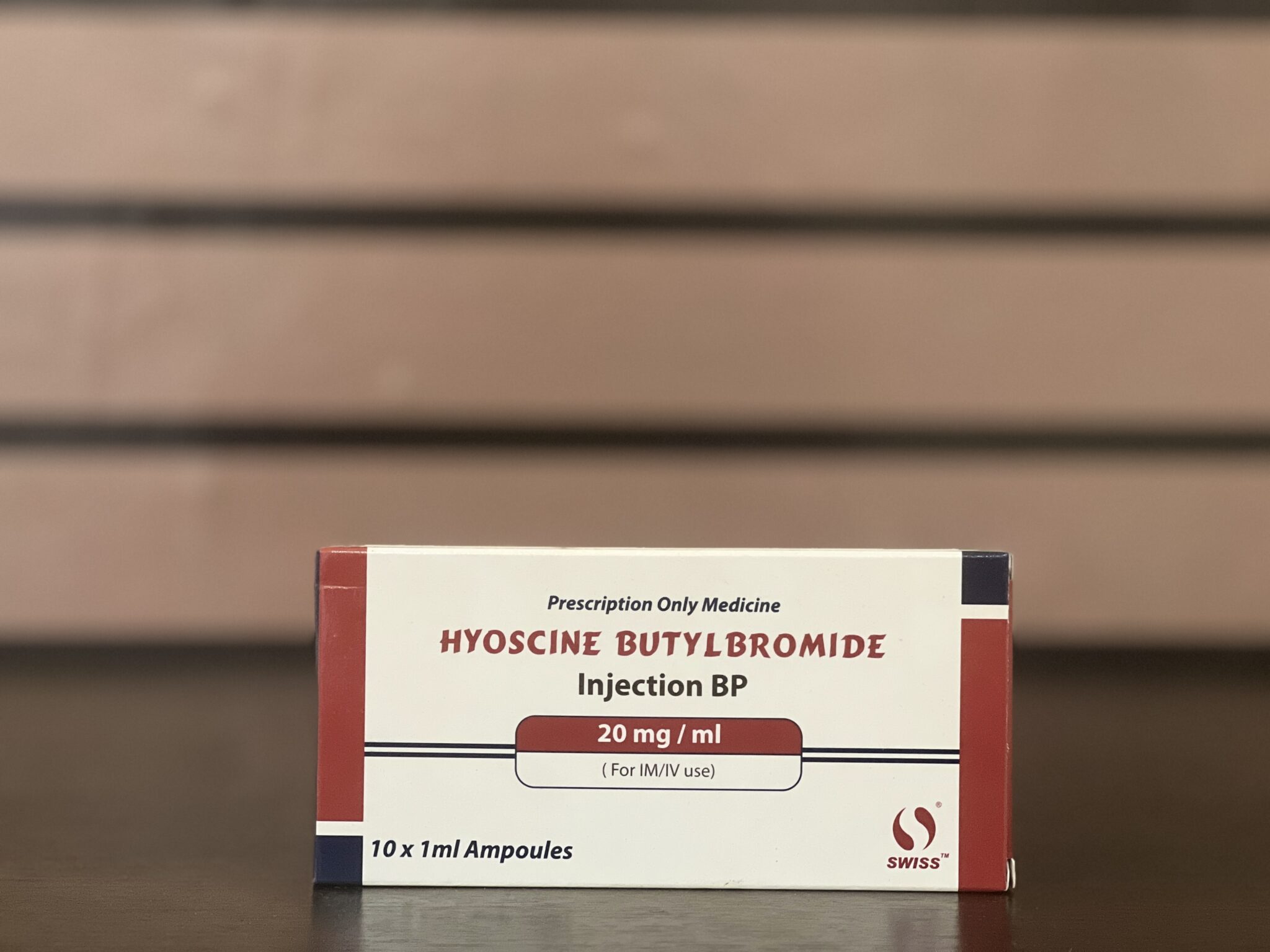 Hyoscine Butylbromide [Buscopan] Injection BP 20mg - Scab Pharmacy Limited