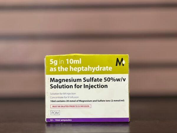 magnesium sulfate 50% w/v injection