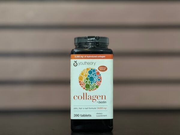 youth theory collagen + biotin 390 tablets