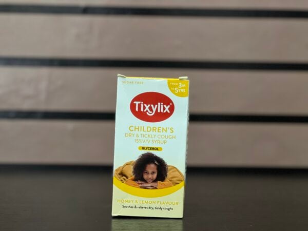 tixylix children's dry and tickly cough syrup 3+