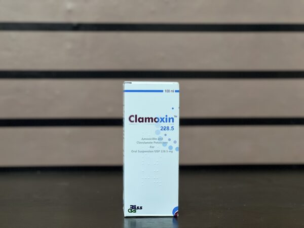 clamoxin 228.5mg 100ml